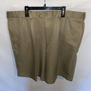 Dockers Chino Golf Shorts Men’s Size 40 Khaki Beige Zip Fly Inseam 9 Rise 13